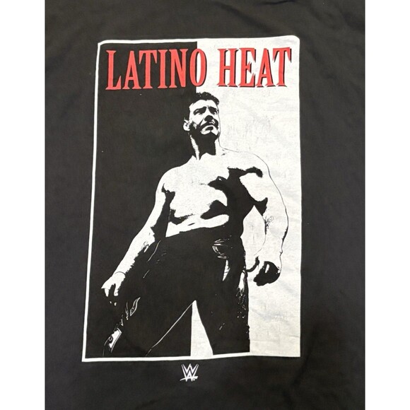 Vintage WWE Eddie Guerrero Latino Heat T-Shirt Wrestling WWF Size 2XL Retro Y2K - Picture 2 of 4